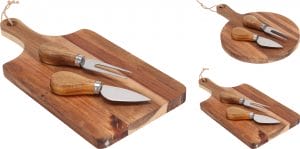 Ostabakki m/ 2 hnífum Hringlótt