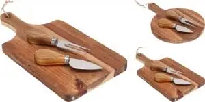 Ostabakki m/ 2 hnífum Hringlótt