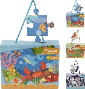 Púsluspil 30x40 cm 24 stk