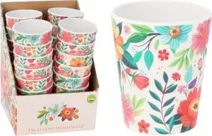 Glas Melamine Blóma 8x10 cm