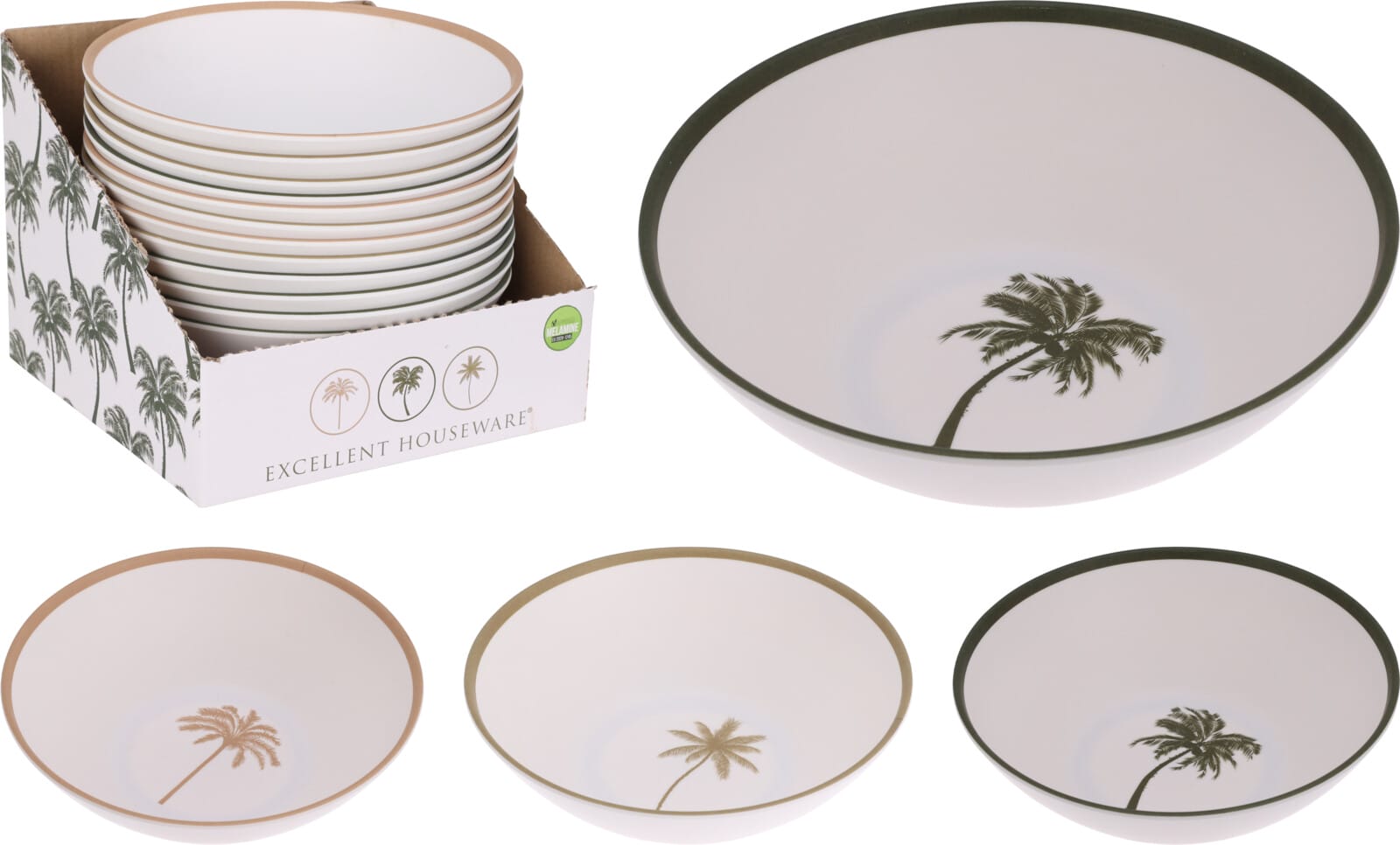 Skál Melamine 3 litir