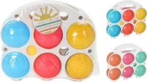 Boccia sett plastkúlur 7 stk.