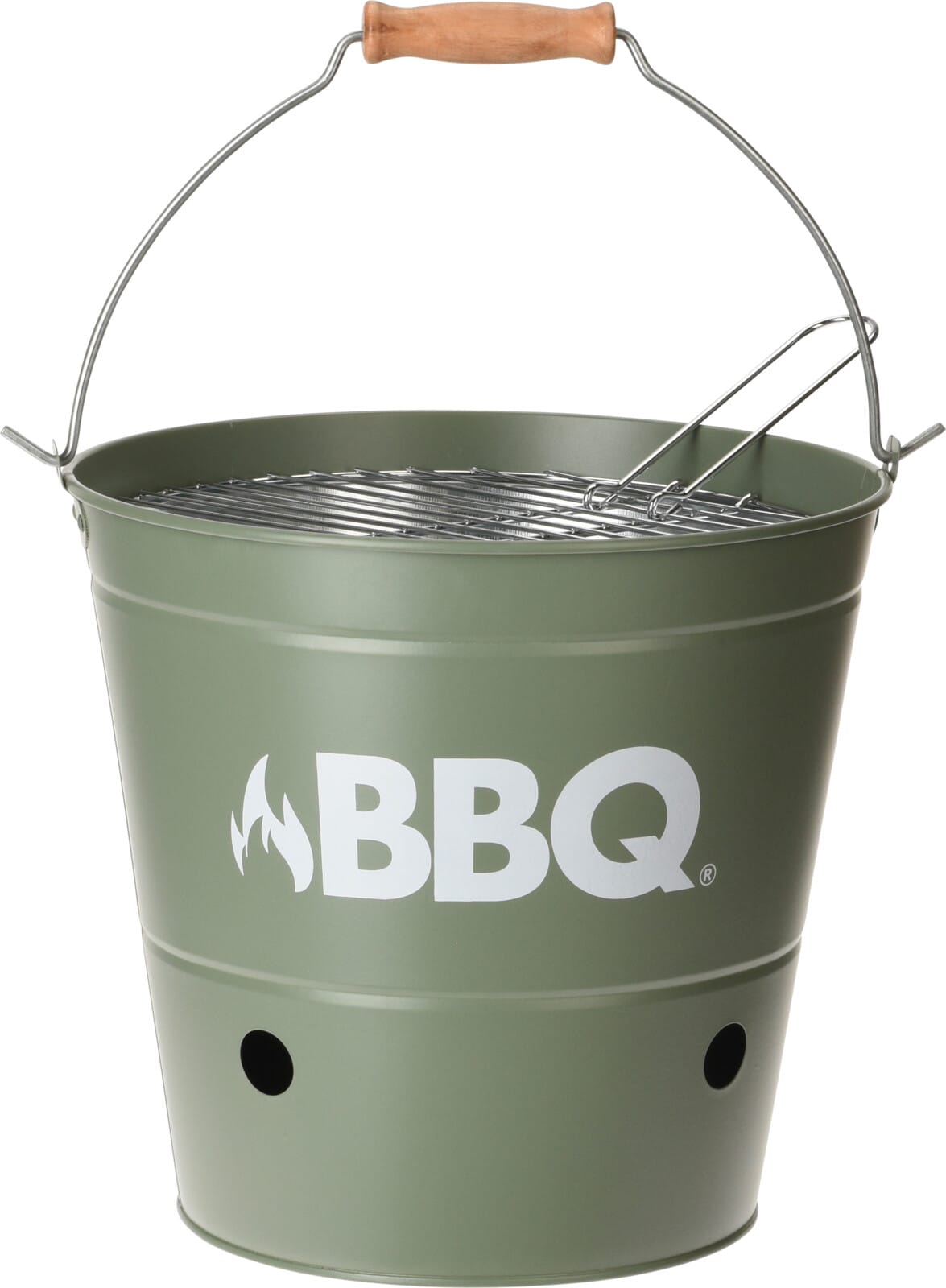 BBQ Fata 26cm, Græn