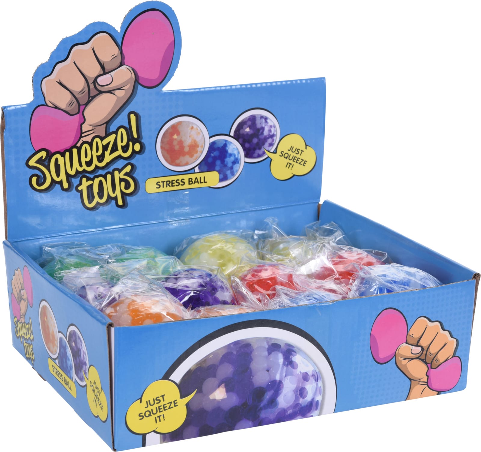 Leikfang - SQUEEZE bolti 7 cm