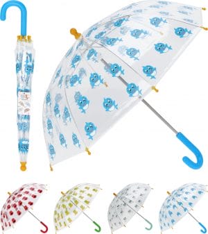 Regnhlíf barna 4 litir