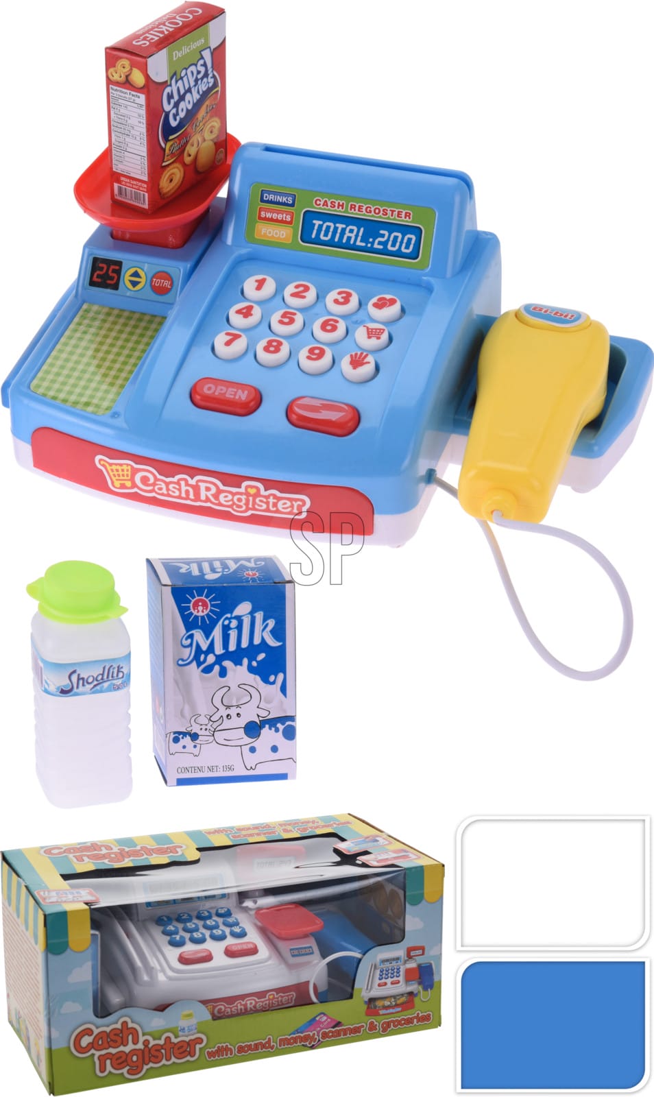 Afgreiðslukassi leikfang 2 litir - Image 2