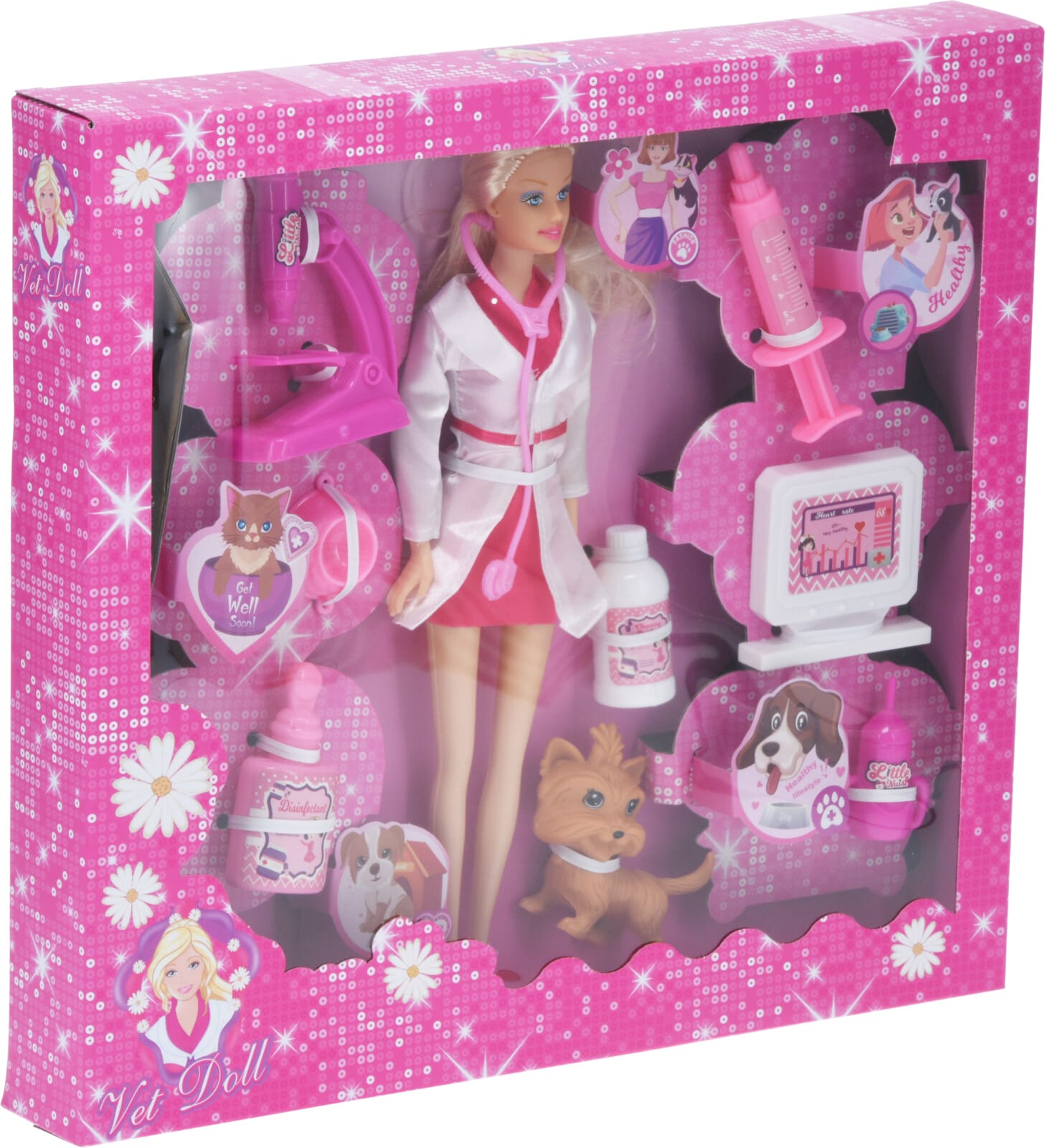 Leikfanga Hjúkku sett fyrir dúkkur - Image 4