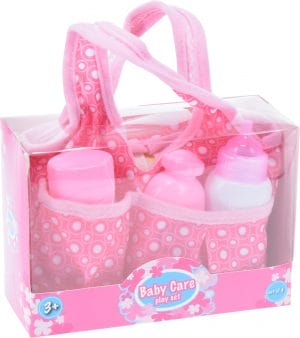 Leikfanga Dúkku umönnunarsett