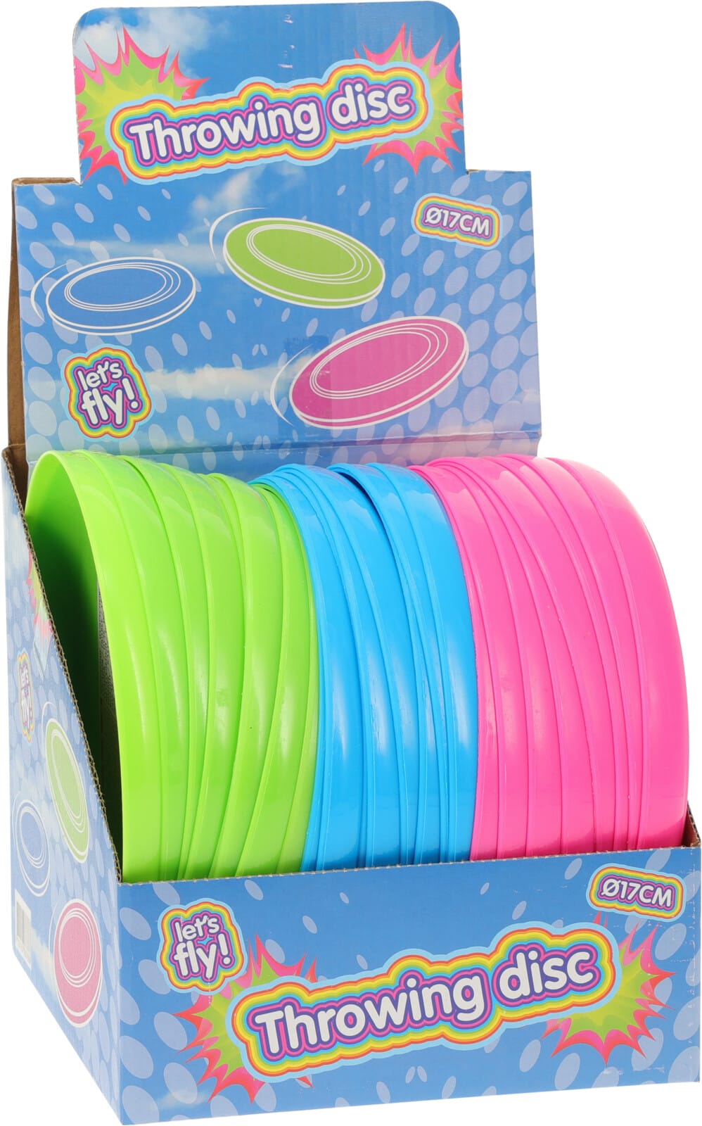 Frisbý diskur 17cm. 3 litir - Image 2