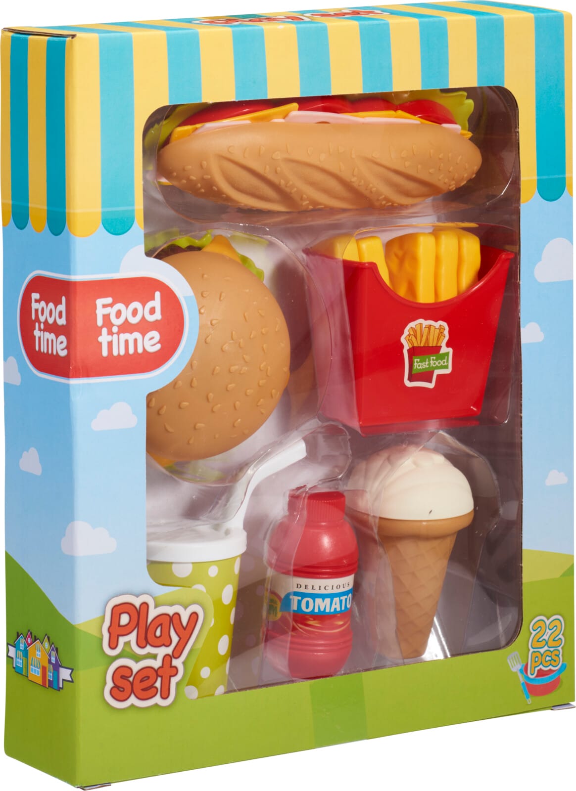 Leikfanga Matarsett 2 tegundir - Image 11