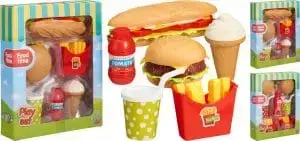 Leikfanga Matarsett 2 tegundir