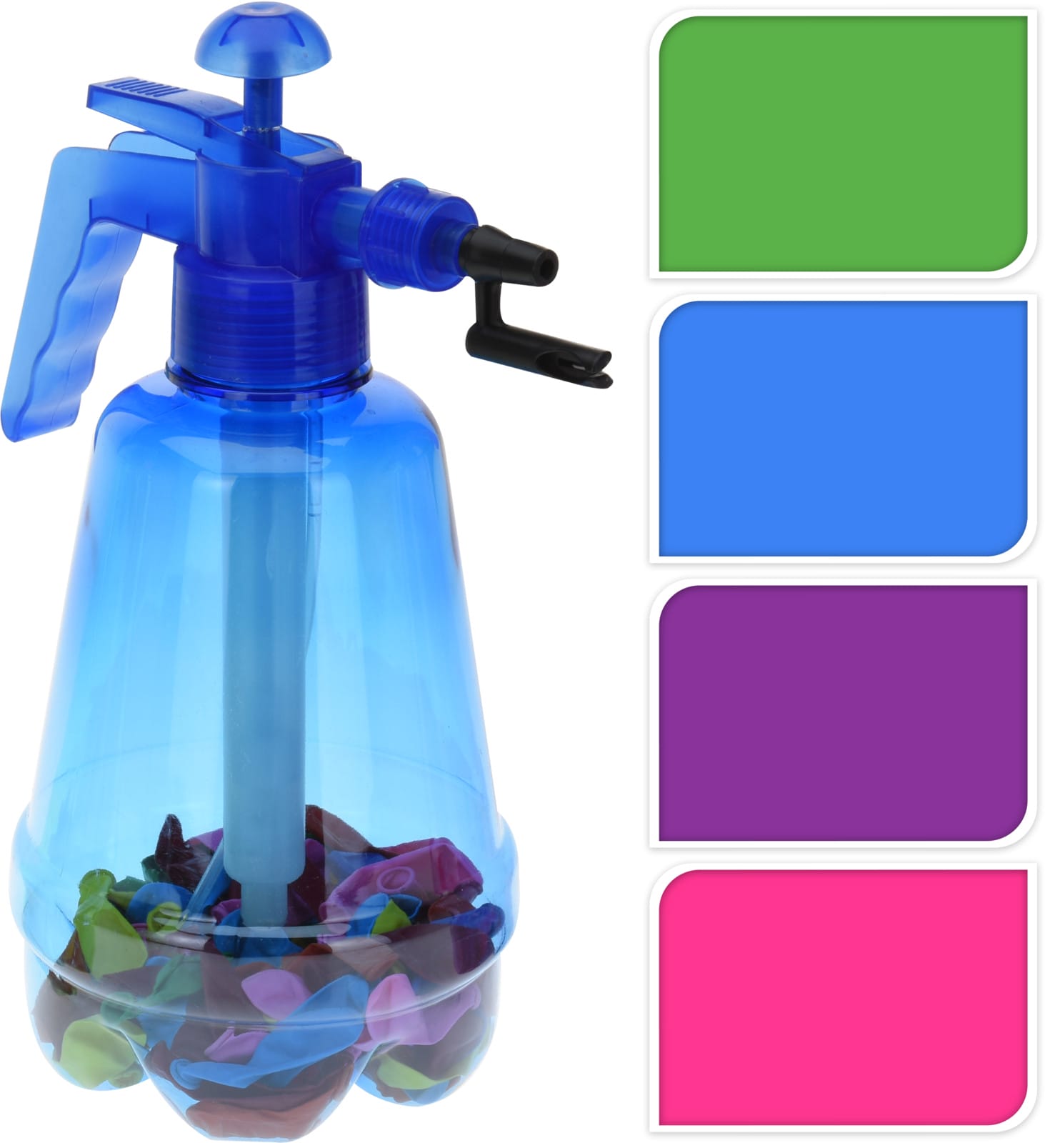 Vatnsblöðrur og brúsi 100 blöðrur