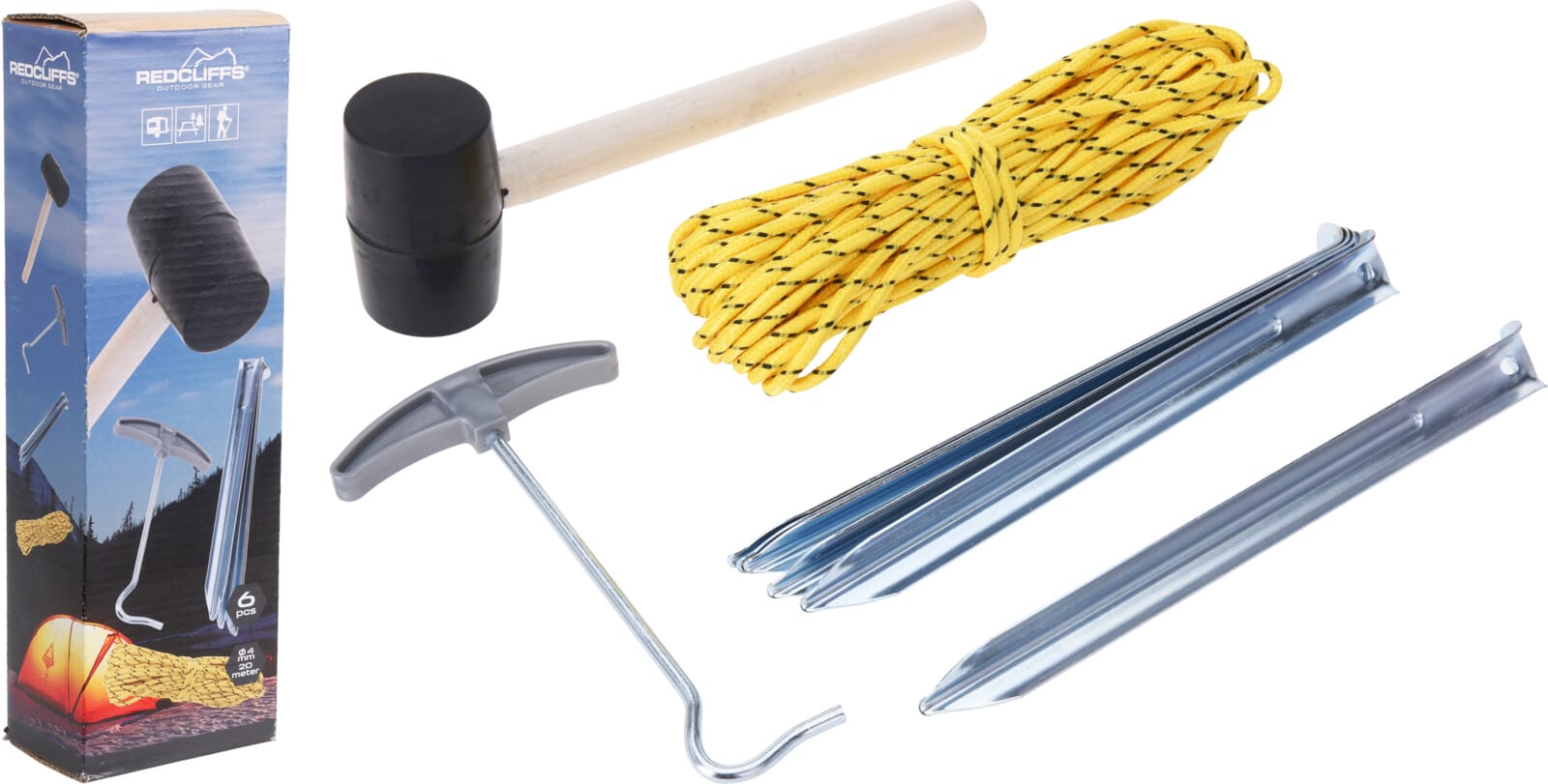 Útilegusett, hamar, hælar, stög og fl. - Image 3