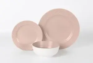 Matarsett Nano Plate Blush 12 stk