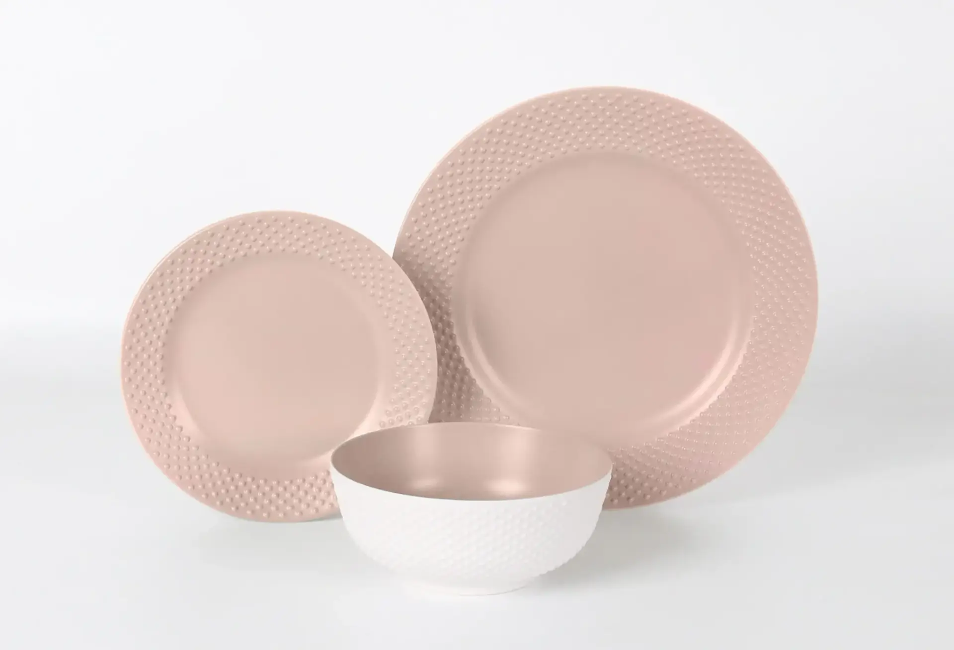 Matarsett Nano Plate Blush 12 stk