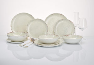 Matarsett Rustic Pearl 12 stk.