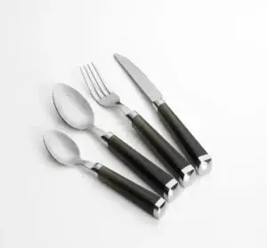 Hnífaparasett svart 16 stk