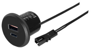 USB-A/USB- C m/ 2 metra kapal