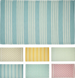 Gólfmotta 150x90 cm 6 litir