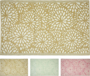 Gólfmotta 150x90 cm 6 litir