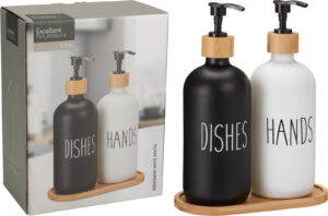 Hands/Dishes sápu ílát 2 stk.
