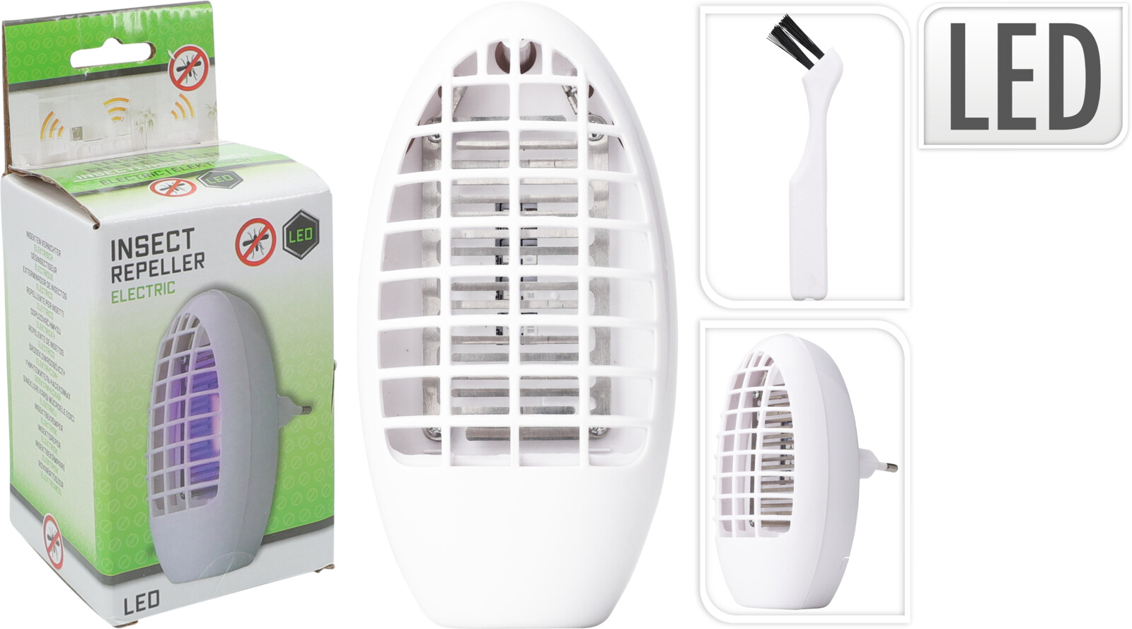 Flugnafæla Led rafmagns 230w