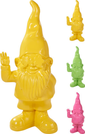 Álfur Gnome Garðskraut 70,5 cm 3 litir